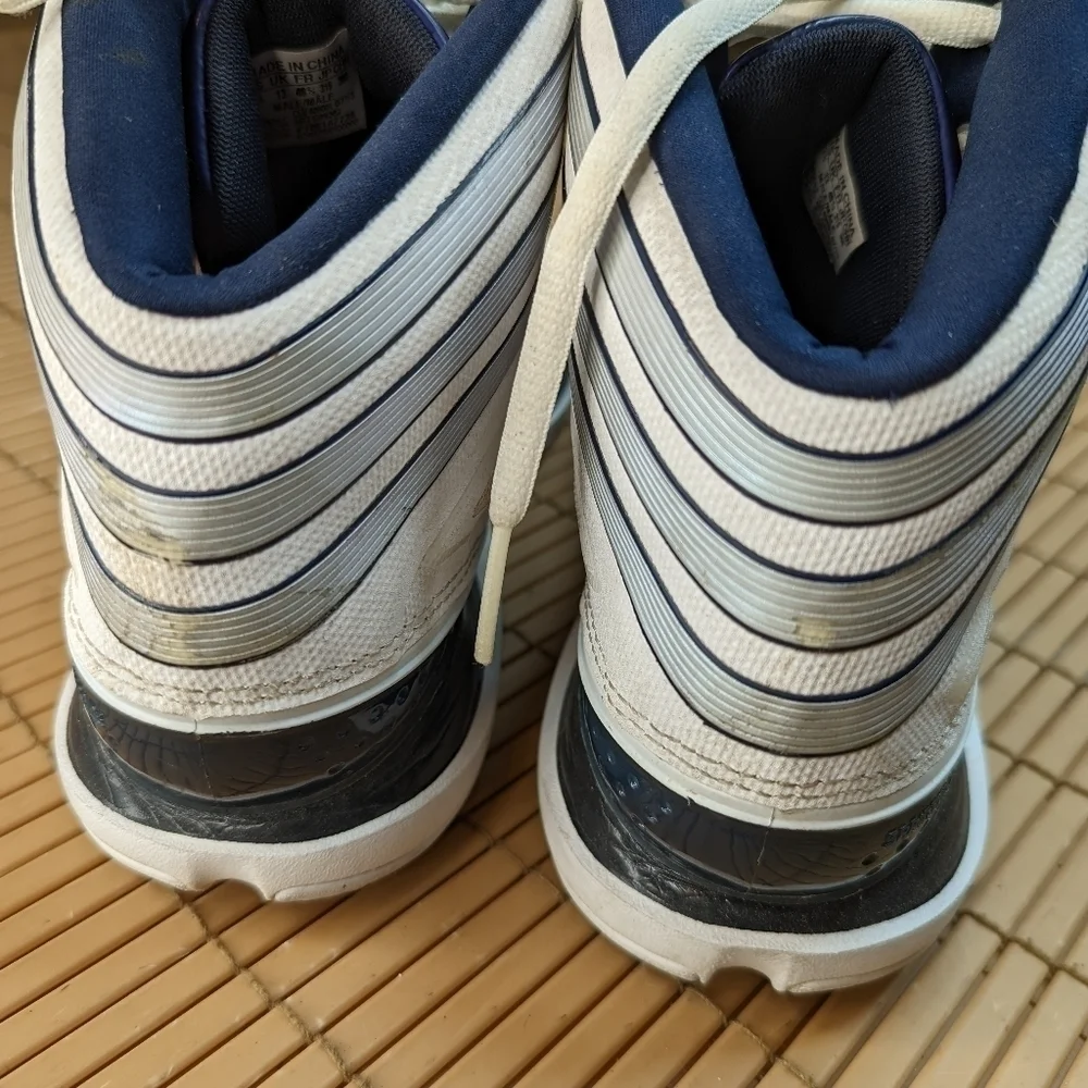 Adidas Adizero Crazy Light 3 Sprintframe Basketball Shoes White Blue Mens Size 1